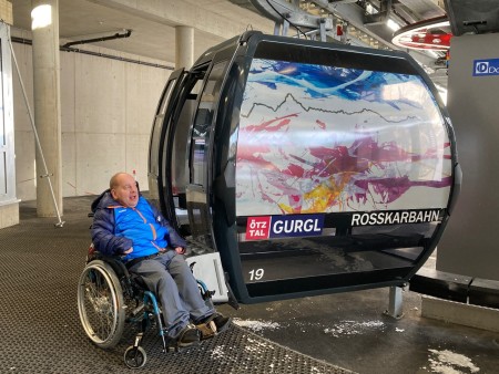 VOI FESCH Kunstpreis; 7. Platz und mein Bild 1 Jahr lang auf einer Gondel bei der neuen Rosskarbahn in Obergurgl